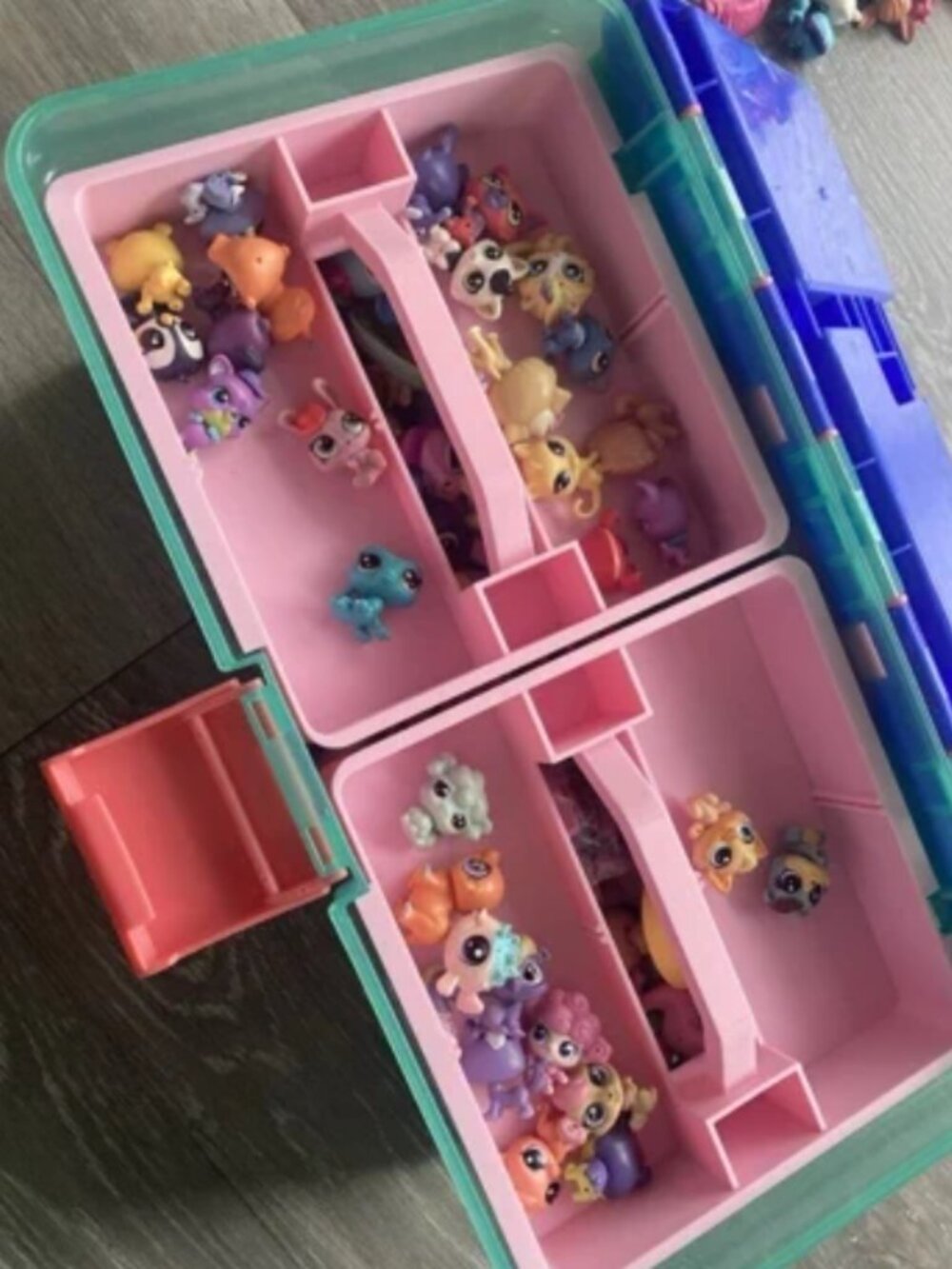 Littlest Pet Shop 3D Printed Tacklebox Trays Set Expand Storage